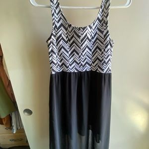 Black and white dress